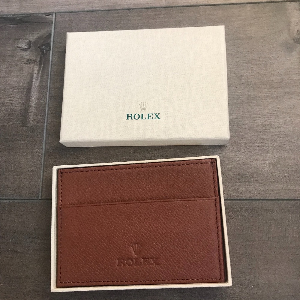 New Rolex novelty card holder with box